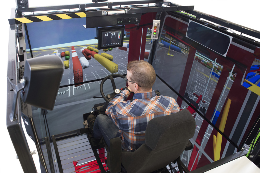 Kalmar Straddle Carrier Simulator Kalmar Straddle Carrier Simulator